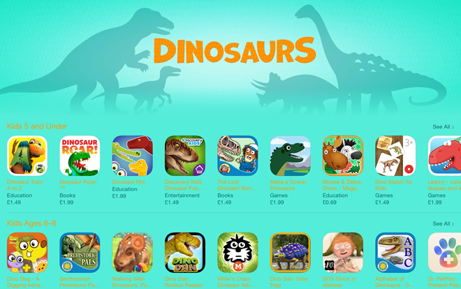 Dinosaur Apps for Kids